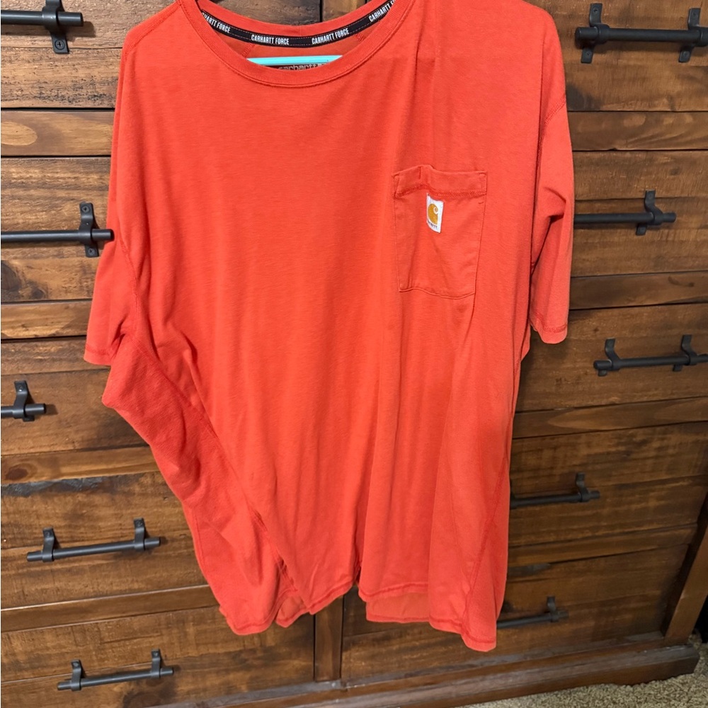 Carhartt Rust Relaxed Fit T-Shirt